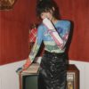 CHEERART Sheer Mesh Top Long Sleeve Tight T Shirt Women See Through Graphic Tees Basic Tshirt Underwear Fall Spring 2020 Fashion - Image 2