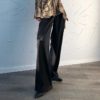 CHICEVER Summer Casual Solid Pants For Women High Waist Zipper Pocket Big Large Size Long Wide Leg Pants Fashion Clothing New - Image 5