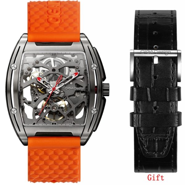 CIGA Design Watch Z Series Titanium Men Mechanical Watch Automatic Watches Sapphire Wristwatch Top Brand Luxury zegarek meski