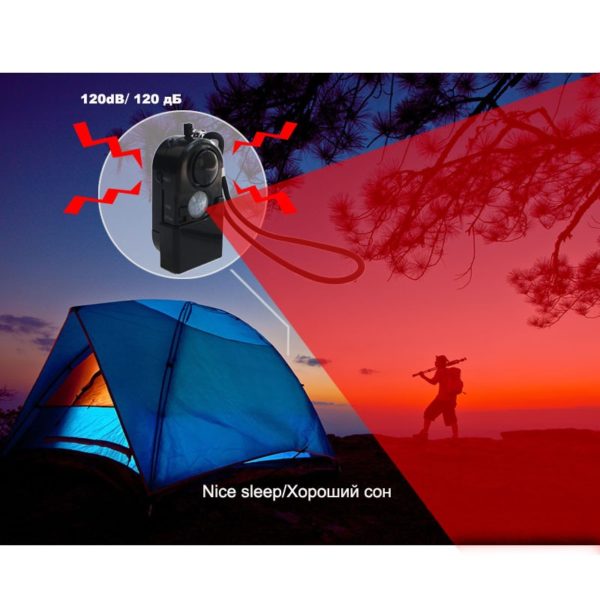 Camping Travel Portable Mini PIR Infrared Motion Sensor Detector Alarm 120dB Wireless Home Security Anti-theft Dropshipping - Image 3