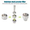 Capsulone 3rd STAINLESS STEEL Metal Capsule Compatible with Nespresso Refillable Reusable coffee capsule pod - Image 4