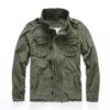 Casual Wear Mens Oversized Camo Jacket Sportswear Thick Denim Jacket Men Overall Green Military Winter Camouflage Coat Male XXL - Image 4