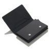 Cizicoco Credit Card Holder 2020 New Aluminum Box Card Wallet RFID PU Leather Pop Up Card Case Magnet Carbon Fiber Coin Purse - Image 3