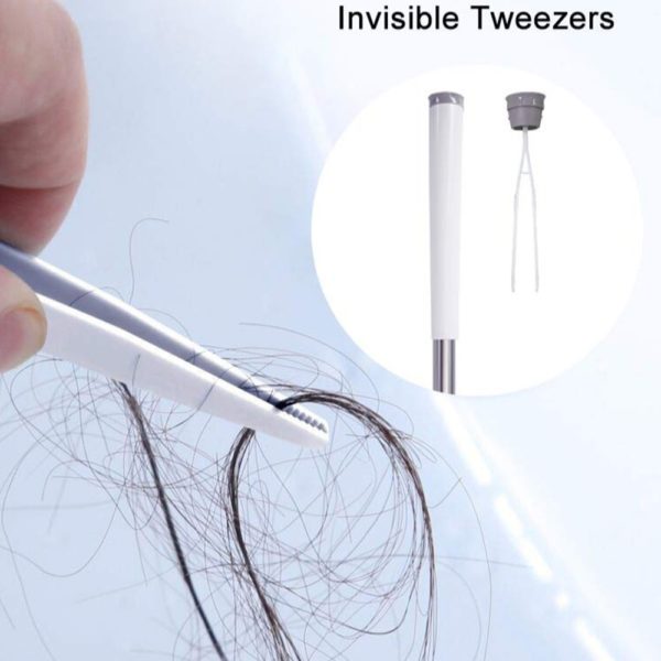 Cleanhome Wall Hanging TPR Toilet Brush with a Tweezer and Holder Set Silicone Bristles for Floor Bathroom Cleaning - Image 5