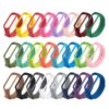 Colors Silicone strap For Xiaomi Miband 4 3 Bracelet wristband Classic Smart Watches band For Xiaomi Mi band 5 4 3 Sport Strap