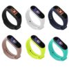 Colors Silicone strap For Xiaomi Miband 4 3 Bracelet wristband Classic Smart Watches band For Xiaomi Mi band 5 4 3 Sport Strap - Image 3