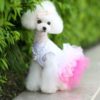 Cute Puppy's Cotton Princess Dress besides Multiple Sizes And All Seasons Comfortable For Small Lovely Dog Pets - Image 5
