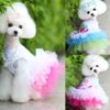 Cute Puppy's Cotton Princess Dress besides Multiple Sizes And All Seasons Comfortable For Small Lovely Dog Pets - Image 6