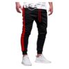 DAIGELO New 3 Colors Mens Casual Pants Fitness Patchwork Bodybuilding Pocket Skin Full Length Sports Trousers Daily Clothes 2021 - Image 2