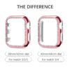 Diamond Bumper Protective Case for Apple Watch Cover Series 6 SE 5 4 3 21 38MM 42MM Clock For Iwatch 40mm 44mm watch accessories - Image 3