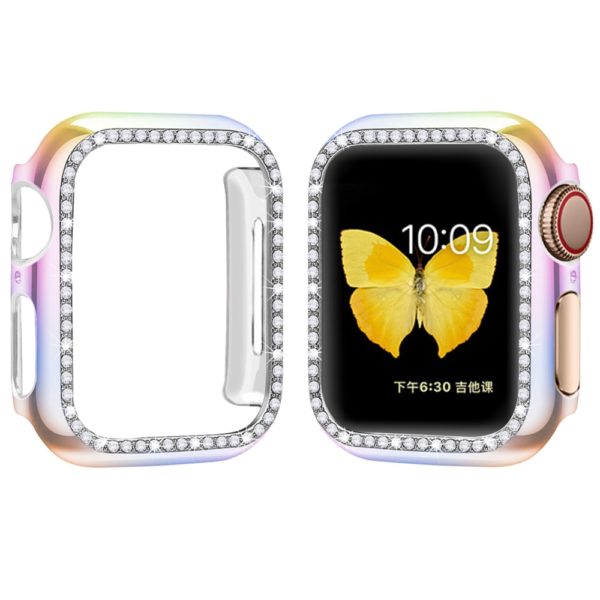 Diamond Bumper Protective Case for Apple Watch Cover Series 6 SE 5 4 3 21 38MM 42MM Clock For Iwatch 40mm 44mm watch accessories - Image 6