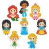 Diamond Painting Stickers DIY Kits for Kids 5D Princess Diamond Art Mosaic Stickers by Numbers Kits Crafts Set for Children