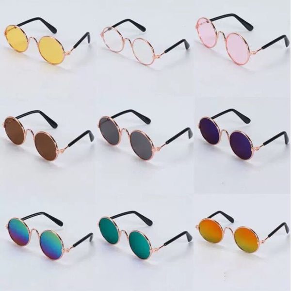 Dog Cat Accessories Puppy Pet Eye-wear Glasses Photos Props Pet Sunglasses Supplies For Small Dogs Products - Image 2