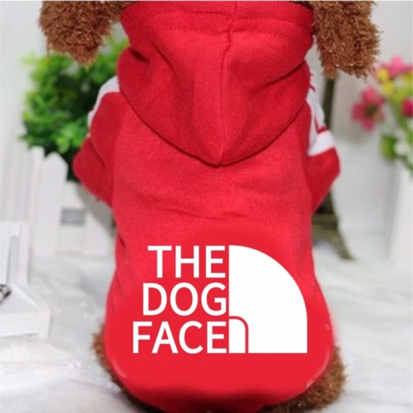 Dog Designer Clothes Fashion Pet Hoodies Spring Medium Large Dogs the Dog Face Sweatshirt for Labrador French Bulldog Clothing - Image 2