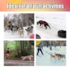 Dog Sled Harness Pet Weight Pulling Sledding Harness Mushing X Back Harness For Large Dogs Husky Canicross Skijoring Scootering - Image 5