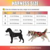 Dog Sled Harness Pet Weight Pulling Sledding Harness Mushing X Back Harness For Large Dogs Husky Canicross Skijoring Scootering - Image 6