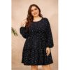 Dresses Summer Woman 2021 kleider damen Large Size Dress Plus Size sukienka z długim rękawem vestiti donna eleganti Floral Dress