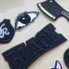 Fashion Embroidery Patches for Clothes Jacket Jeans Appliques Stickers Clothing Badges Iron on Patch Black White Animal Letter - Image 4