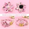 Fashion Printed Dog Collar Personalized Nylon Dog Collar Custom Pet Puppy Cat Collars Engraved ID Tag Collars Dog Accessories - Image 2