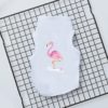 Flamingo pattern Soft Pet Clothes Dog Clothing&Shoes Dog Clothes Vest Shirt Pet Vest shirt Pet Products Summer Cat Vest T-shirt - Image 4