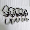 Harness Adjustable Muzzle Dog Halter Leader Belt Dog Collar Head Collar No Pull Bite Straps Training Leash Leader - Image 4