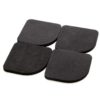 High Quality Washing machine shock pads Non-slip mats Refrigerator Anti-vibration pad 4pcs/set Quality - Image 2