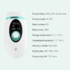 InFace Professional Depilatory Laser Hair Epilator Permanent Hair Removal IPL 900000 Flash Painless Laser Hair Remove - Image 5
