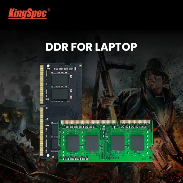 KingSpec memoria ram ddr4 4GB 8GB 16GB 2400MHz 2666 3200 RAM for Laptop Notebook Memoria RAM DDR4 1.2V Laptop RAM