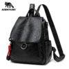Leather Backpack Female 2021New Korean Fashion Wild One-Shoulder Casual Leather Backpack Travel Bag Large Capacity Anti-Theft