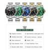Luxury Men Watch Original Top Brand Green Waterproof Quartz Sports Stainless Steel dive Rolexable Wristwatch Reloj Hombre Box - Image 5