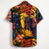 Mens Ethnic Short Sleeve Casual Cotton Linen Printing Hawaiian Shirt Blouse Breathable And Cool Clothing Summer Clothes New - Image 3