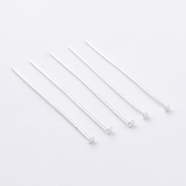 Mixed 200pcsColor Flat Head 16-50mm Eye Flat Head Pin Needles Beads Supplies for Jewelry Making Accessories Earring Diy - Image 4