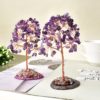 Natural Crystal Tree Amethyst Rose Quartz Olivine Lucky Tree Decor Agate Slices Gravle Stone Mineral Ornaments Home decor Gifts