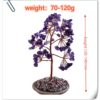 Natural Crystal Tree Amethyst Rose Quartz Olivine Lucky Tree Decor Agate Slices Gravle Stone Mineral Ornaments Home decor Gifts - Image 6