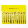 New 0.6mm-2.0mm 13Pcs Watchmakers Multifunctional Opening Repair Tool Set Precision Screwdriver Watch Glasses Flat Blade