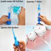 New Portable Oral Irrigator clean the mouth wash your tooth water irrigation manual water dental flosser no electricity ABS - Image 3