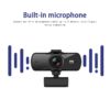 New Webcam 2K Auto Focus USB Full HD Web Camera with Microphone Cam for Mac Laptop Computer Video Live Streaming - Image 3
