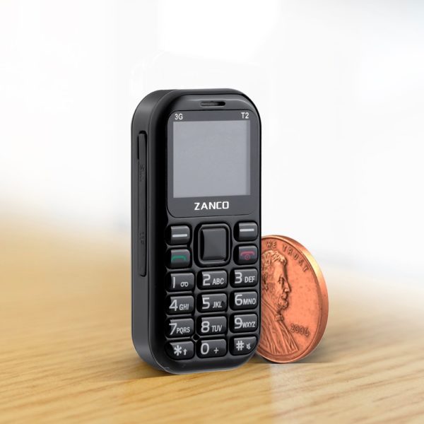 New ZANCO tiny t2 World Smallest Phone 3G WCDMA mini cellular phone mini phone smallest phone pocket phone with free of gift - Image 3