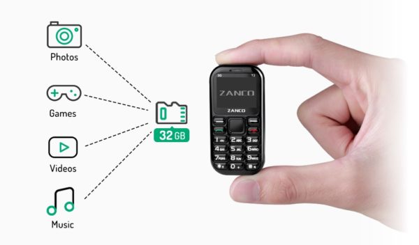 New ZANCO tiny t2 World Smallest Phone 3G WCDMA mini cellular phone mini phone smallest phone pocket phone with free of gift - Image 6