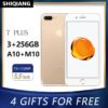 Original Apple iPhone 7 Plus Unlocked Touch ID Mobile Phone 32/128GB/256GB ROM IOS A10 Cell Phone 12MP Camera Quad-Core 2910mAh