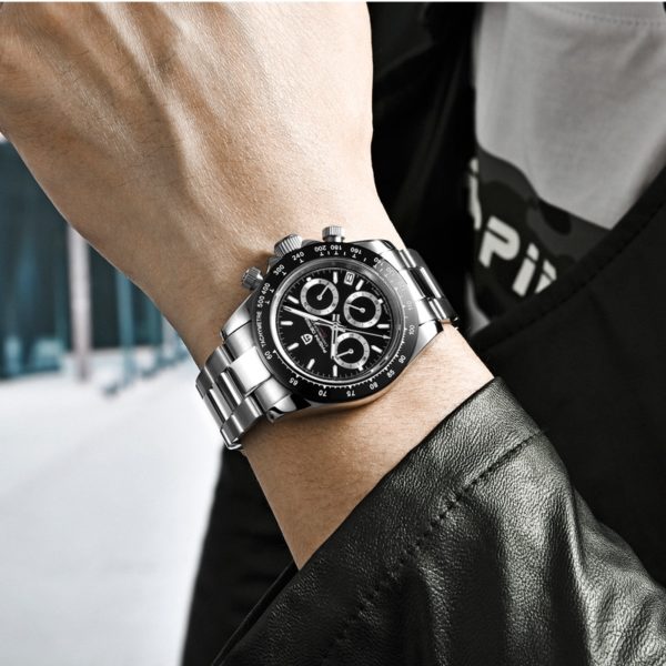 PAGANI DESIGN 2020 New Men's Watches Quartz Business Watch Mens Watches Top Brand Luxury Watch Men Chronograph VK63 Reloj Hombre - Image 3