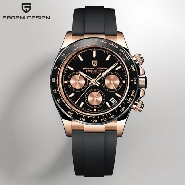 PAGANI DESIGN Quartz Watch Men 2020 Top Brand Automatic Date Wristwatch Stainless Steel Waterproof Chronograph Fashion Casual