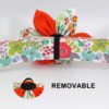 Personalized Dog Collar Printed Customized Pet Collar For Small Medium Large Dogs Free Engraved Collars Floral Dog Accessories - Image 4