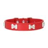 Pet Dog Collar Bone Leather Durable Pet Supplies Accessories Neck Strap Collar for Dog Puppy Pug Collars for Small Large Dogs - Image 3