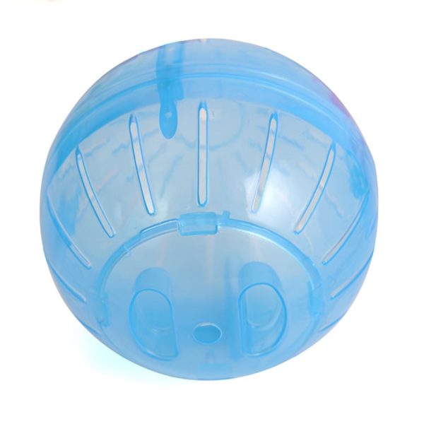 Plastic Pet Rodent Mice Jogging Ball Hamster Gerbil Rat Exercise Portable Funny Solid Hamster Running Balls Play Toys Accessory - Image 4