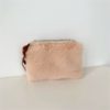 Plush Coin Purse Winter New Women Small Square Wallet Solid Color Cute Pouch Zero Zipper Card Purse Korean Girls Mini Wallets - Image 2
