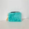 Plush Coin Purse Winter New Women Small Square Wallet Solid Color Cute Pouch Zero Zipper Card Purse Korean Girls Mini Wallets - Image 4