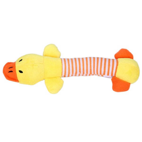 Popular Pet Dog Cat Funny Fleece Durability Plush Dog Toys Squeak Chew Sound Toy Fit for All Pets Elephant Duck Pig Plush Toys - Image 5