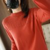 Pullover women 2021 new style pure cotton sweater turtleneck knitwear casual solid color ladies tops Slim long sleeves - Image 5