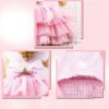 Puppy Pet Dogs Clothes Summer Dog Costume Sling Sweetly Princess Dress Teddy Party Birthday Decor Bow Knot Dress For Small Dog - Image 6